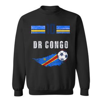 Retro Dr Congo Flag Congolese Pride Lovers Sweatshirt - Thegiftio UK