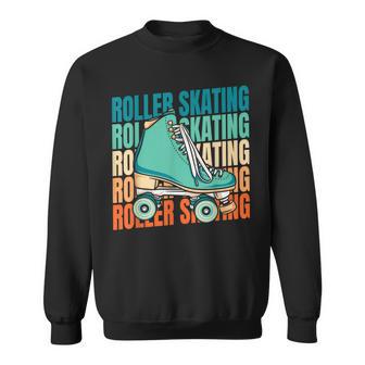 Retro Patinaje Roller Patinar Patinesintage Patinador Camisa de entrenamiento - Regaloses