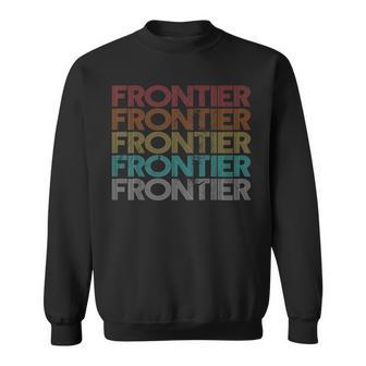 Retro Vintage Frontier Sweatshirt | Seseable UK
