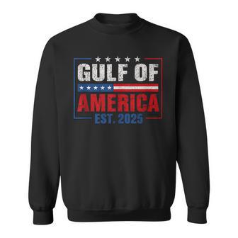 Retro Vintage Gulf Of America Est 2025 Eagle Usa Sweatshirt | Seseable UK