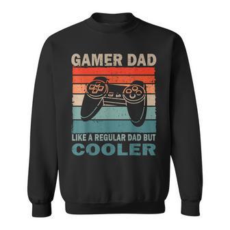Retro Vintage Video Games Dad Gamer Lover & Fan Father's Day Sweatshirt | Seseable UK