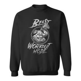 Rhino Beast ワークアウト ファッション フィットネス ジム アニマル マッスルフィット スウェットシャツ - Kawaiitshirt
