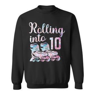 Rolling Into 10 Patines En Línea Para Patinaje De 10 Cumpleaños Camisa de entrenamiento - Regaloses
