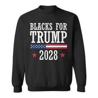S For Trump 2028 Präsidentschaftswahl Republikaner Sweatshirt - Seseable