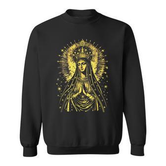 Saints Chrétiens Religieux Catholiques De Laierge Marie Sweater e - Cadeauxyz