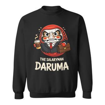 Salaryman Daruma Japonésalario Hombreouvenir Japón Humor Camisa de entrenamiento - Regaloses