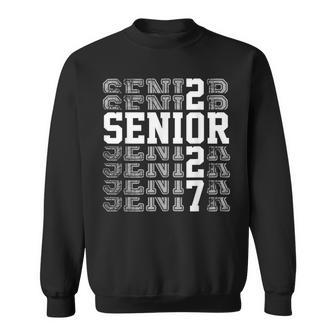 Senior 2027 Class Of 2027 High School Graduation Sweatshirt - Thegiftio UK