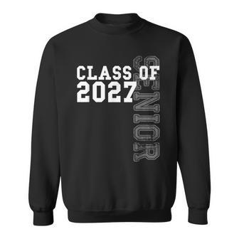 Senior Class Of 2027 Graduation Year High School & College Sweatshirt - Thegiftio UK