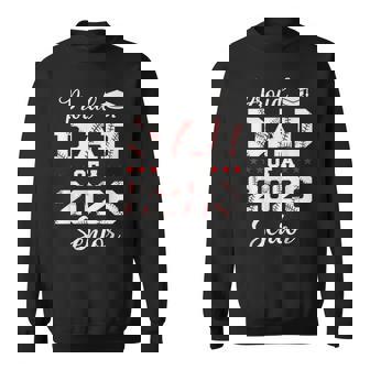 Senior Dad Class Of 2026 Cute Baseball Player Graduation Sweatshirt - Monsterry