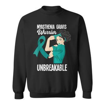 Sensibilisation À La Myasthénie Gravis Guerrier Myasthénie Gravis Sweater e - Cadeauxyz