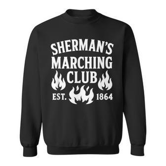 Sherman’S Marching Club Civil War Enthusiast Sweatshirt - Thegiftio UK