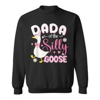 Silly Dada Goose Dada 1St Birthday Family Matching Party Sweatshirt - Thegiftio UK