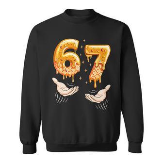 Sixeven 67 Meme 6 7 Niños Jóvenes Niños 6-7 Manos Manga Larga Camisa de entrenamiento - Regaloses