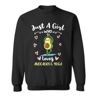 Sólo Una Chica Que Ama Los Aguacates Y El Yoga Camisa de entrenamiento - Regaloses