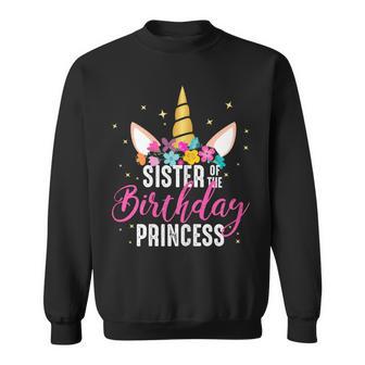 Sorella Della Festeggiata Regalo Di Compleanno Unicorno Felpa - Novitaregali