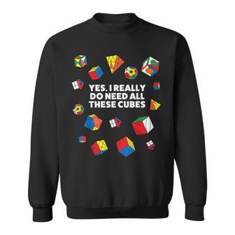 Speed Cube Puzzle Cubing Lustig Sweatshirt - Seseable