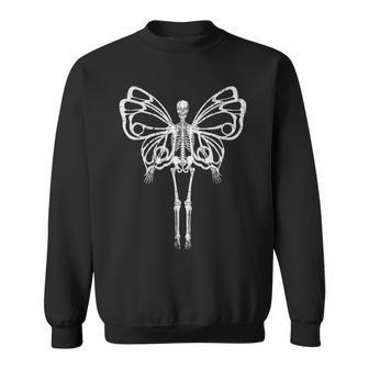 Squelette Fée Esthétiqueombre Horreur Gothorcière Sweater e - Cadeauxyz