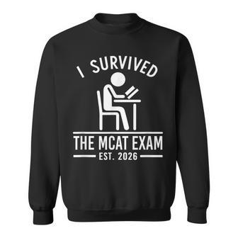 I Survived Mcat 2026 Future Medical School Student Sweatshirt - Thegiftio UK