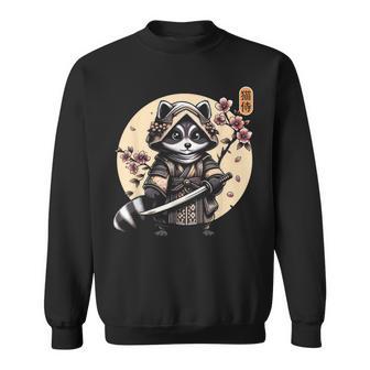 Tatouage Japonaisamouraï Ninja Raton Laveur Sweater e - Cadeauxyz