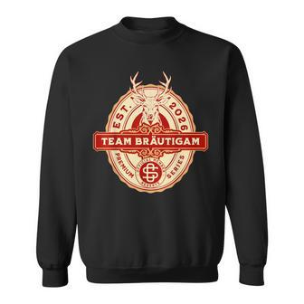 Team Bräutigam Jga Junggesellenabschied Oktoberfest Bier Sweatshirt - Seseable