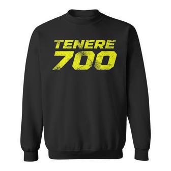 Tenere T7 アドベンチャー ヴィンテージ バイク スウェットシャツ - Kawaiitshirt
