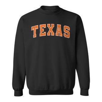 Texas Orangeintagetyle Rétro Texas Sweater e - Cadeauxyz