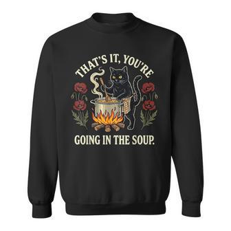 That's It You're Going In The Soup Frog Sweatshirt - Thegiftio UK