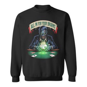 Todo Para Tu Cerebro Poker Zombie Camisa de entrenamiento - Regaloses