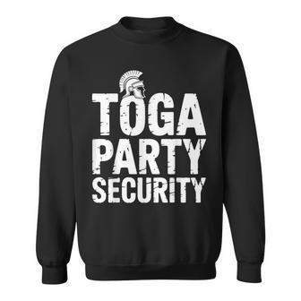 Toga Party Security Roman Costume Sweatshirt | Seseable UK