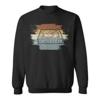 Tourne-Disqueintage Dj Musiciens Disqueinyle Sweater e - Cadeauxyz