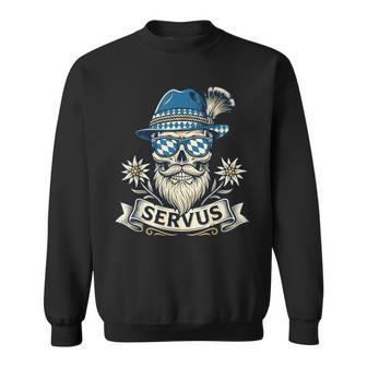 Trachten Ervus Herren Trachten Bayern Bayrisch Sweatshirt - Seseable