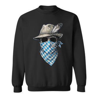 Trachten Herren Trachten Bayrisch Lausbua Bayern Sweatshirt - Seseable