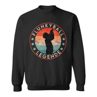 Trinkspielintagepruch Flunkyball Legende Flunky Ball Sweatshirt - Seseable
