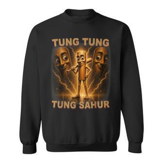 Tung Tung Tung Sahur Is Calling Italian Brainrot Meme Kid Sweatshirt | Mazezy