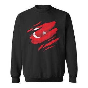 Türkei Flagge Türk Bayragi Herren Türkei Kinder Türkiye Sweatshirt - Seseable
