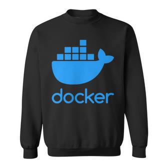 Twoided Docker ソフトウェアプログラミングと開発 スウェットシャツ - Kawaiitshirt