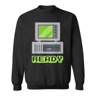 Uomo C64 Gaming Computer Pronto Regalo Retro Felpa - Novitaregali