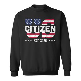 Us Citizenship 2026 Decoration Usa New American Citizen Sweatshirt - Thegiftio UK