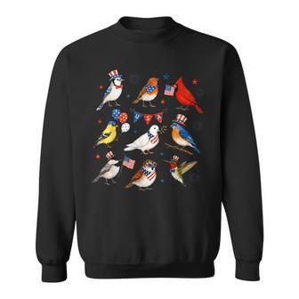 Usa 250Th Anniversary Bird Patriotic American Bird 4Th July Sweatshirt - Thegiftio UK