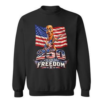 Usa Flag Tung Sahur 250 Year Freedom 4Th July 2026 Brainrot Sweatshirt - Thegiftio UK