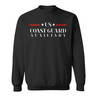 Uscg Aux United States Coast Guard Auxiliary Sweatshirt - Thegiftio UK
