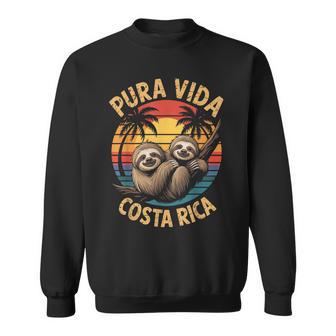 Vacaciones Tropical Puraida Perezoso Costa Rica Camisa de entrenamiento - Regaloses