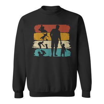 Vatertagsgeschenkatertagaterohn Outfit Geschenk Retro Sweatshirt - Seseable