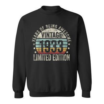 Vintage 1933 Limited Edition Legendary Awesome Epic 1933 スウェットシャツ - Kawaiitshirt