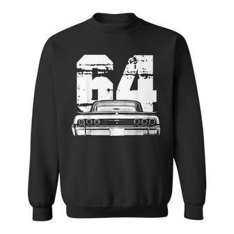 Vintage 1964 64 Impala Old School Muscle Classic Car Hot Rod Sweatshirt - Thegiftio UK