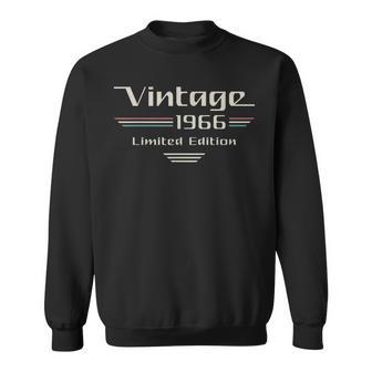 Vintage 1966 60歳の誕生日 クラシックカー スウェットシャツ - Kawaiitshirt
