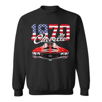 Vintage 1970 Chevelle 70 Classic American Muscle Car Hot Rod Sweatshirt - Thegiftio UK