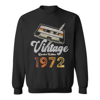 Vintage 1972 Cassette Lápiz 54 Cumpleaños Camisa de entrenamiento - Regaloses