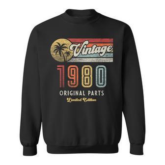 Vintage 1980 Original Piezas Palmas 46 Cumpleaños Camisa de entrenamiento - Regaloses