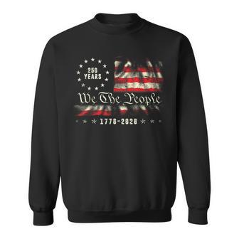 Vintage 250 Years 1776-2026 250Th Birthday 4Th July Sweatshirt - Thegiftio UK